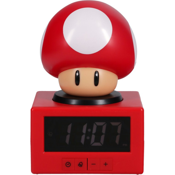 Paladone Icons: Super Mario - Super Mushroom Alarm Clock (PP13124NN)