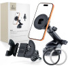 Tech-Protect N62 2IN1 UNIVERSAL & MAGNETIC MAGSAFE DASHBOARD & VENT CAR MOUNT BLACK