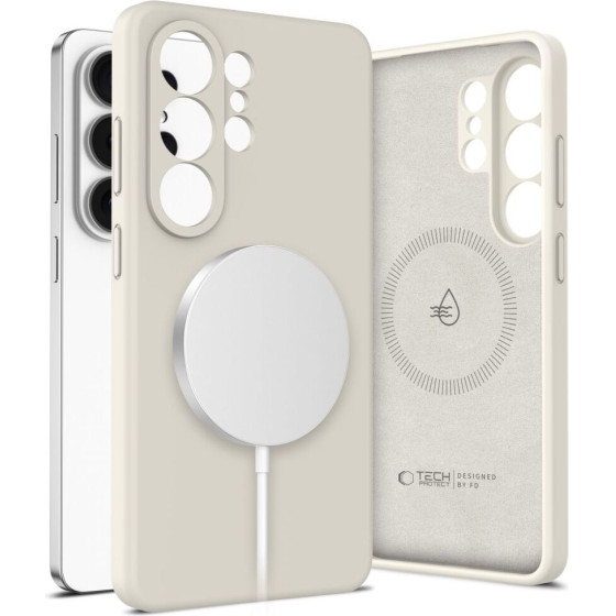 Tech-Protect SILICONE MAGSAFE GALAXY S26 ULTRA COSMIC LATTE