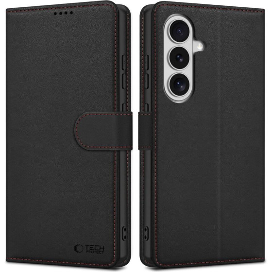 Tech-Protect WALLET GALAXY S26 BLACK/RED
