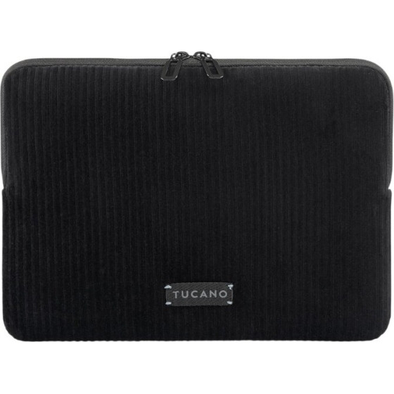 Tucano Velluto 2 - Case MacBook Air 13'' (M4/M3/M2/M1/2025-2018) / Pro 13'' / Laptop 12'' (black) - (BFVEL2MB13-BK)