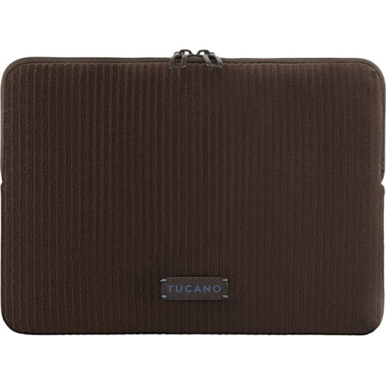 Tucano Velluto 2 - Cover for MacBook Air 13'' (M4/M3/M2/M1/2025-2018) / Pro 13'' / Laptop 12'' (brown) - (BFVEL2MB13-M)
