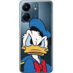 Disney Case Redmi 13C Donald Partial Print Angry Transparent - (DPCDONAL833)