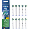 Oral-B Sonic toothbrush head 10x Cross 10-Pack White - (860595)