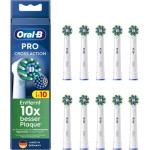 Oral-B Sonic toothbrush head 10x Cross 10-Pack White - (860595)