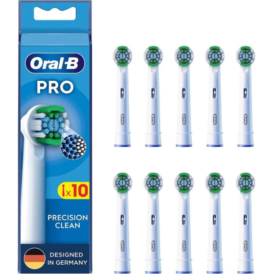Oral-B Sonic toothbrush head 10x Precis 10-Pack White - (861080)
