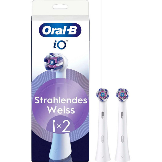 Oral-B Sonic toothbrush head 8700216373210 , iO Radiant White Double pack White - (8,7002163732e+12)