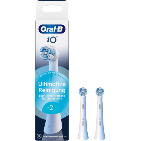 Oral-B Sonic toothbrush head 8700216373333 , iO Ultimative Reinigung Double pack White - (8,7002163733e+12)