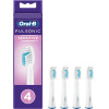 Oral-B Sonic toothbrush head Pulsonic Sensitive 4-Pack White - (299158)