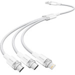 Vention ������� USB 2.0 A �� 3in1 3A 1.5M (�����) - (CTPWG)
