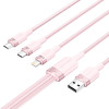 Vention ������� USB 2.0 A �� 3in1 3A 1.5M (���) - (CTPPG)