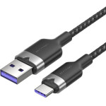 Vention ������� USB 2.0 A �� USB-C 6A 1M (�����) - (CTOBF)