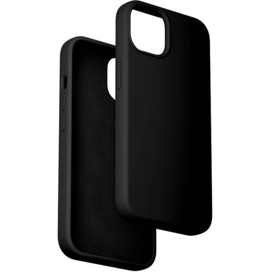 Vention Silicone Case for iPhone 15 Plus (black) - (KUFB0-20)