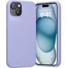 Vention Silicone Case for iPhone 15 Plus (purple) - (KUFV0-20)