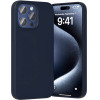 Vention Silicone Case for iPhone 15 Pro Max (blue) - (KUFL0-40)