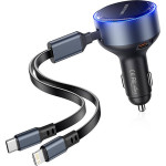 Vention USB-C car charger + USB-C/Lightning 30W cable - (FFOB0)