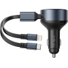 Vention USB-C car charger + USB-C/Lightning 30W cable - (FFOB0)
