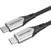 Vention USB-C to USB-C 60W cable 0.5m (gray) - (TAAHD)