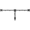 GEMBIRD ADJUSTABLE DESK 3-DISPLAY MOUNTING ARM (RTS) 17''-27'' BLACK - (MA-D3-01)