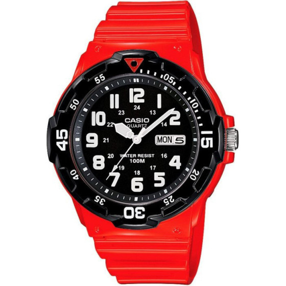 Casio MEN'S WATCH MRW-200HC-4BVDF 10 Bar (zd174b) + BOX - (MRW-200HC-4BV)