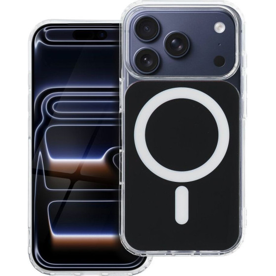 CLEAR FUSION MAG COVER Case compatible with MagSafe for SAMSUNG S26 black OEM