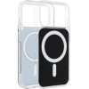 CLEAR FUSION MAG COVER Case compatible with MagSafe for SAMSUNG S26 Plus black OEM