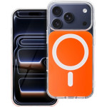 CLEAR FUSION MAG COVER Case compatible with MagSafe for SAMSUNG S26 Plus hermes orange OEM