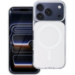 CLEAR FUSION MAG COVER Case compatible with MagSafe for SAMSUNG S26 white OEM