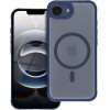 FULL MATTE MAG COVER case compatible with MagSafe for SAMSUNG A37 navy blue OEM