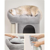 FEANDREA Cat Tower, Height 67 cm, Up To 2 Small Cats - (PCT611W01)
