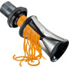GEFU Spirelli Xl Slicer Manual Black, Stainless Steel Plastic, Stainless Steel - (G-13700)