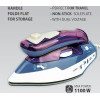 MAESTRO Steam Iron 1100W Travel Iron Purple - (MR-317T)