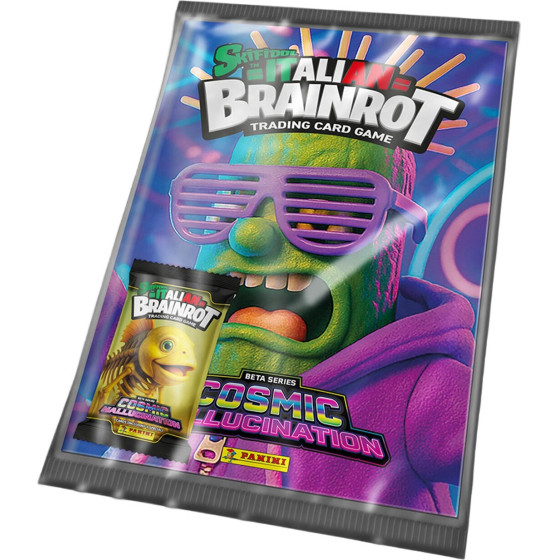Panini Italian Brainrot 2: Beta Series Cosmic Hallucination - Starter Pack (1 Album Plus 1 Pack)