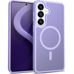 Crong Hybrid Matte Magnetic - Magsafe Case For Samsung Galaxy S26 (lavender) - (CRGHMMSGS26LVR)