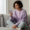 Crong Hybrid Matte Magnetic - Magsafe Case For Samsung Galaxy S26 (lavender) - (CRGHMMSGS26LVR)