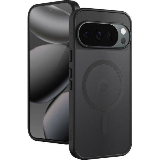 Crong Hybrid Matte Magnetic - Magsafe Case Google Pixel 10 Pro (Black) - (CRGHMMGPX10PBLK)