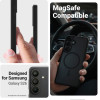Crong Hybrid Matte Magnetic - Magsafe Case Samsung Galaxy S26 (Black) - (CRGHMMSGS26BLK)