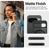 Crong Hybrid Matte Magnetic - Magsafe Google Pixel 9 Case (Black) - (CRGHMMGPX9BLK)