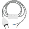 GloboStar Whip �������� Diy ������ ������� �� �������� On/Off Ac 220-240V IP20 - ���� & ����� - �150 x �2.7 x �1.9cm - (77674)