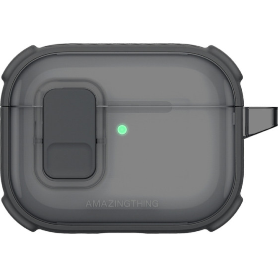 AmazingThing Titan Pro Mag Case Clear For Airpods Pro 3 - Black 4896238540113 - (APRO3TPBK)