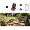 Metapen Kitchen Thermometer With Bluetooth/Wifi App For Grill, Oven, Smoker - Black ME-BOXS01 - (Meatmeet X Pro)
