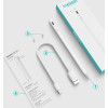 Metapen Pencil A8 For Ipad - White ME-APP152 - (Metapen Pencil A8 White)