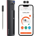 Metapen Smart Kitchen Thermometer With Bluetooth App, Grill, Oven, Smoker - Black ME-BOX01 - (Meatmeet Pro)