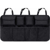 Wozinsky Large Car Organizer For Back Seat Backrest And Trunk - Black - (WDO-01)