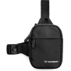 Wozinsky Unisex Mini Shoulder Bag Waterproof Dual-Compartment For Phone - Black - (WMS-W1)