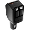 Mobile Origin 90W Car Charger CA22 - USB-C + USB-A, 2x USB-C Cable - (MO-90CCH-CA22)