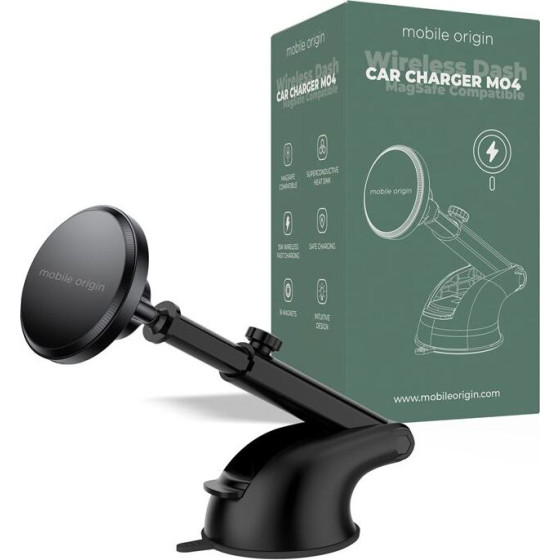 Mobile Origin Wireless Dash Car Charger MO4, Magsafe Compatible - (FRL-WDCCH-MO4)