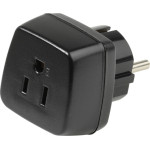 Vivanco Travel Adapter Usa To Schuko Plug - (VVTRAVADUS-SCH)