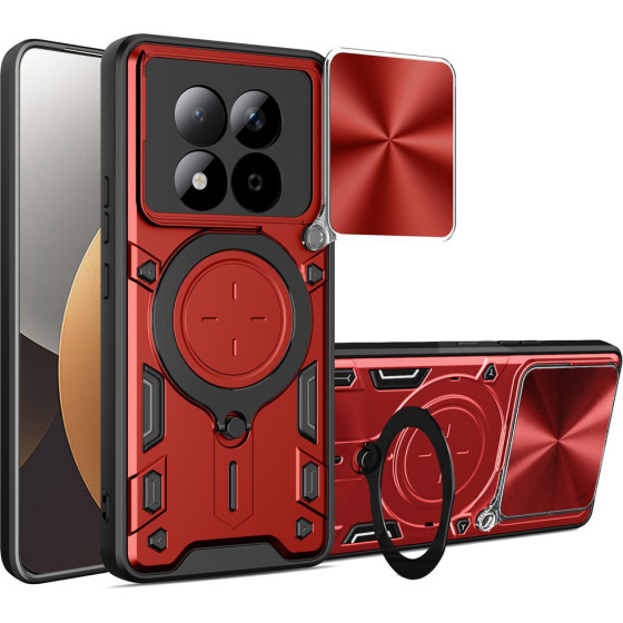 Techsuit - Camguard Pro - Xiaomi Redmi Note 15 Pro 5G - Red