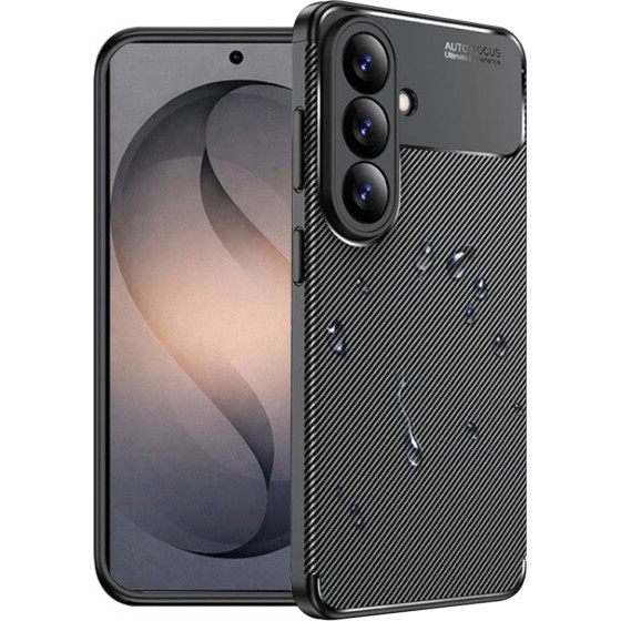 Techsuit - Carbonfiber - Samsung Galaxy S26 Plus - Black